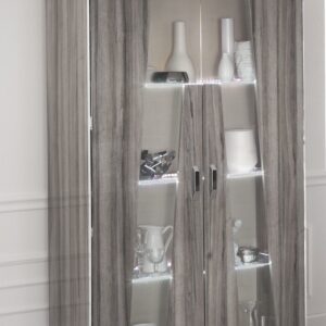 Glamour Italian 2 Door Display Cabinet