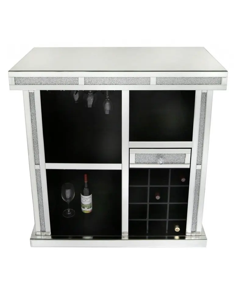Mirrored Crystal Bar Unit - Image 3