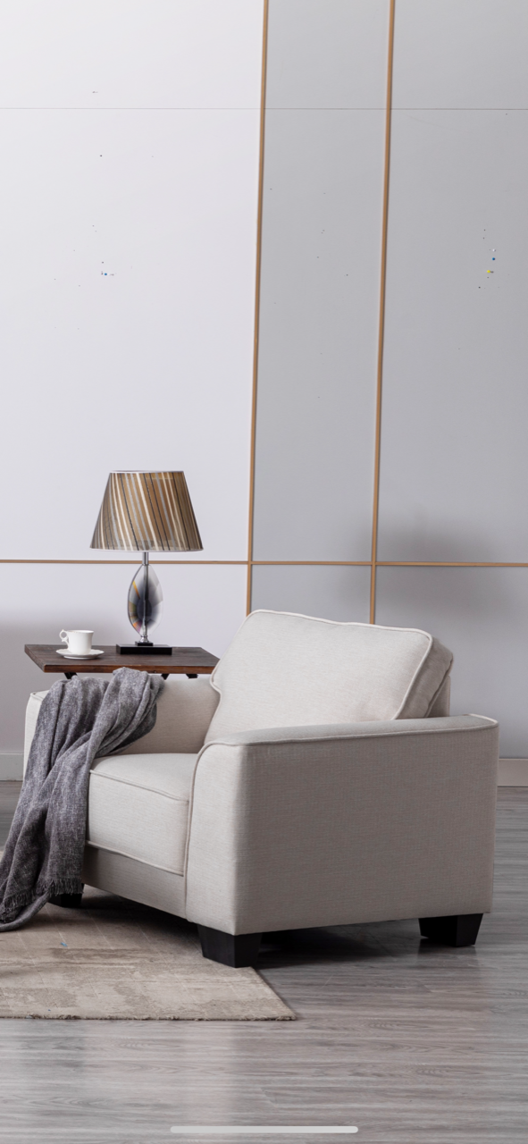 Sophie 3 seater Brown - Image 5