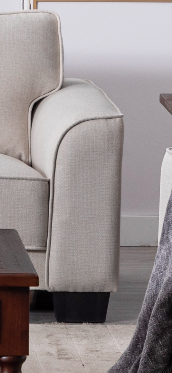 Sophie 3 seater Brown - Image 4