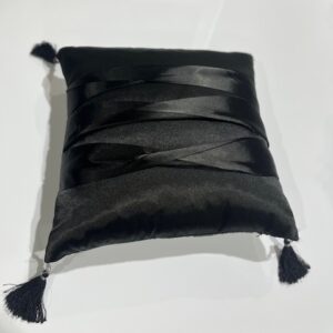 Cushion -  Silk effect stock 2 Black