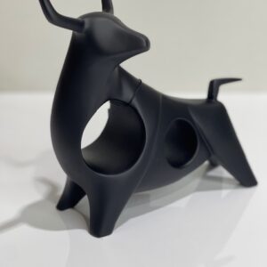 Figurine 5 - Bull 2 - Black