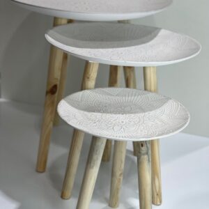 Decorative Table set of 3 pcs - marocco