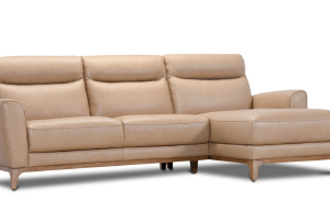 Chapel - 3 Seater Chaise - Leather