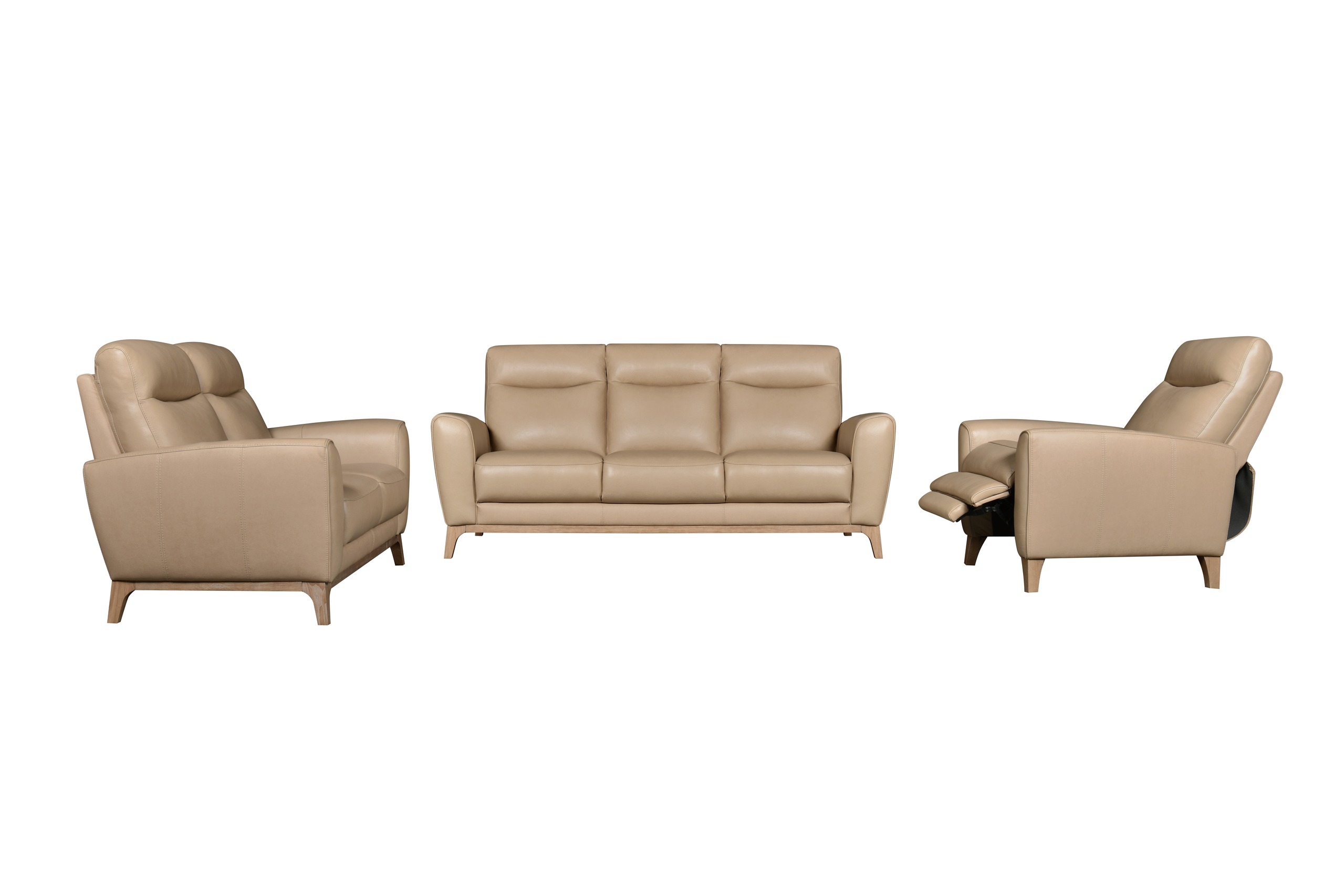 Chapel - 3 seater Leather sofa - Image 3