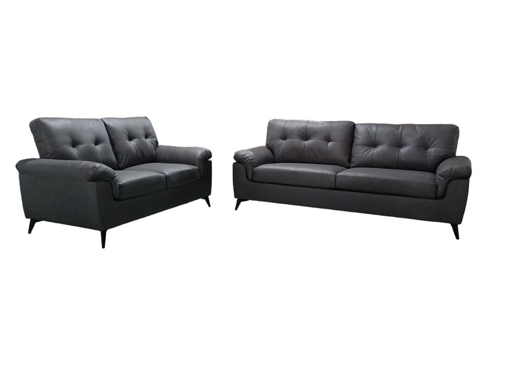 Suzana 3 Seater Grey - Image 2