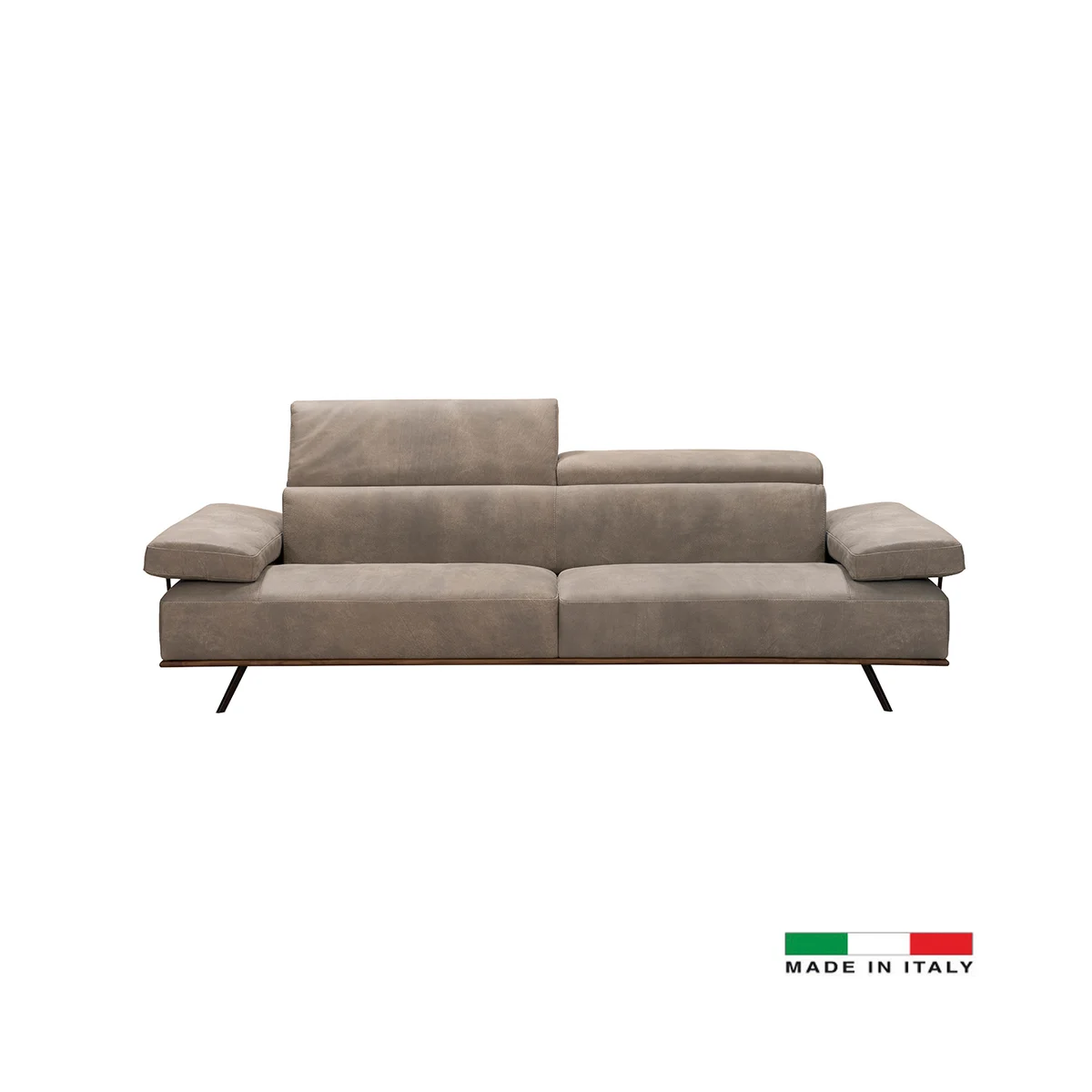 Adriana - 3 Seater Sofa - Silverfox
