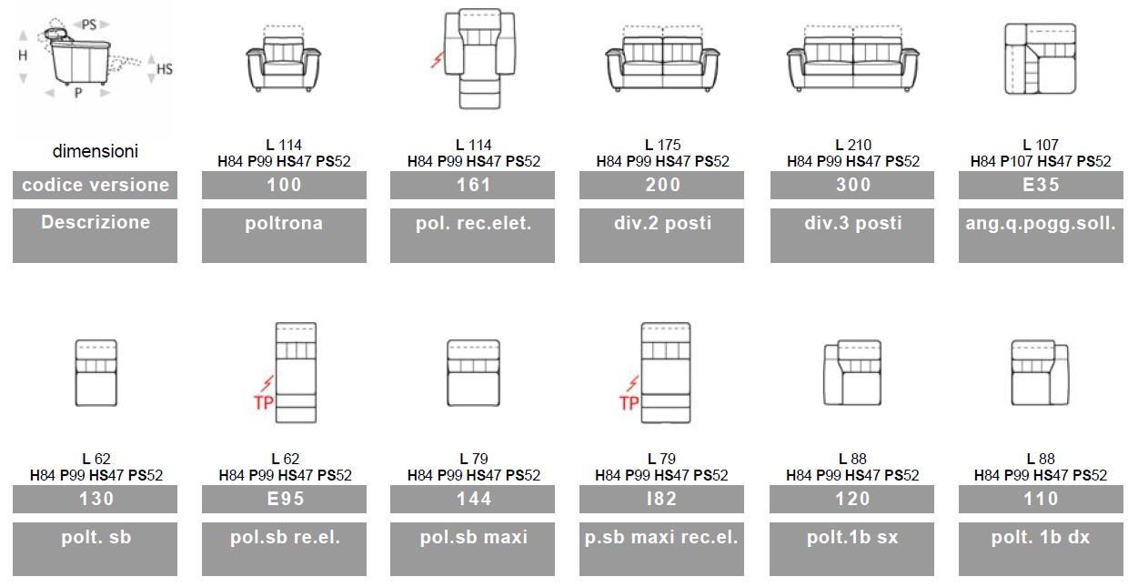 Washington - Large 5pc sectional power recliner - Image 12