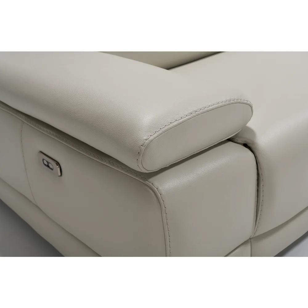 Escape - Sectional Power Recliner - Light Grey - Image 5