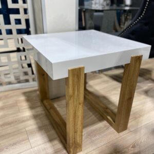 High Gloss White - End Table